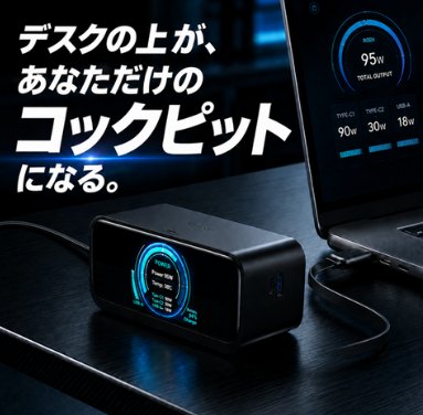 商品訴求画像 モバイルバッテリー