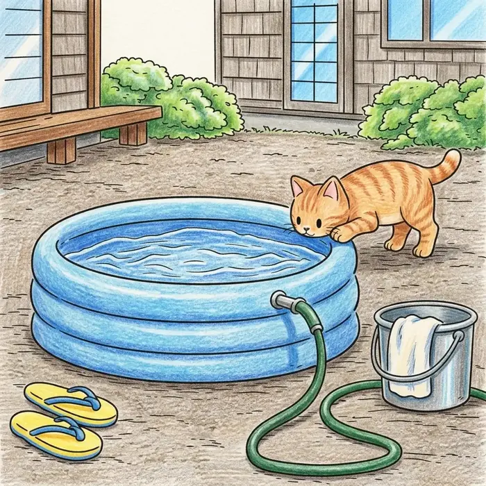 場面のイラスト